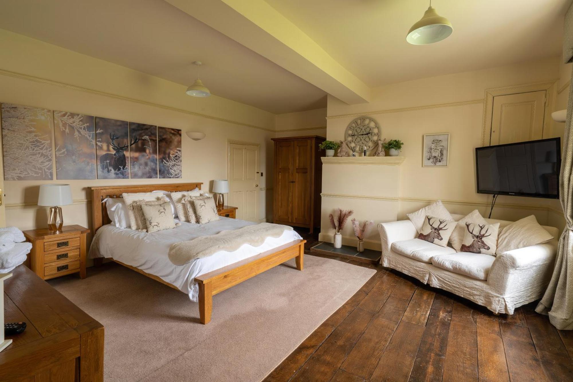 Blackgreaves Farmhouse Bed and Breakfast Lea Marston Exterior foto