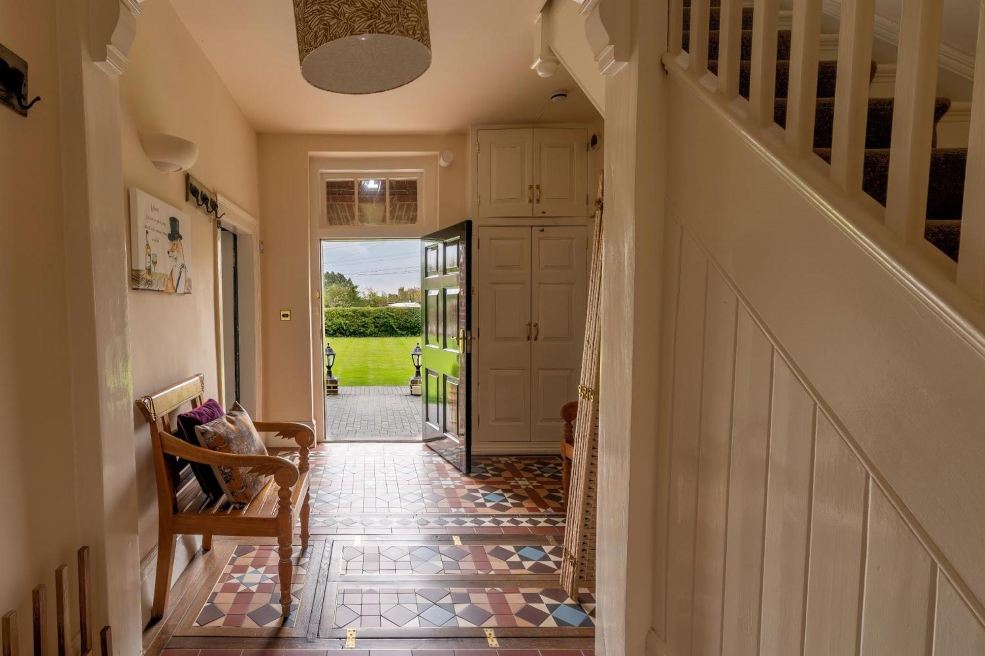 Blackgreaves Farmhouse Bed and Breakfast Lea Marston Exterior foto